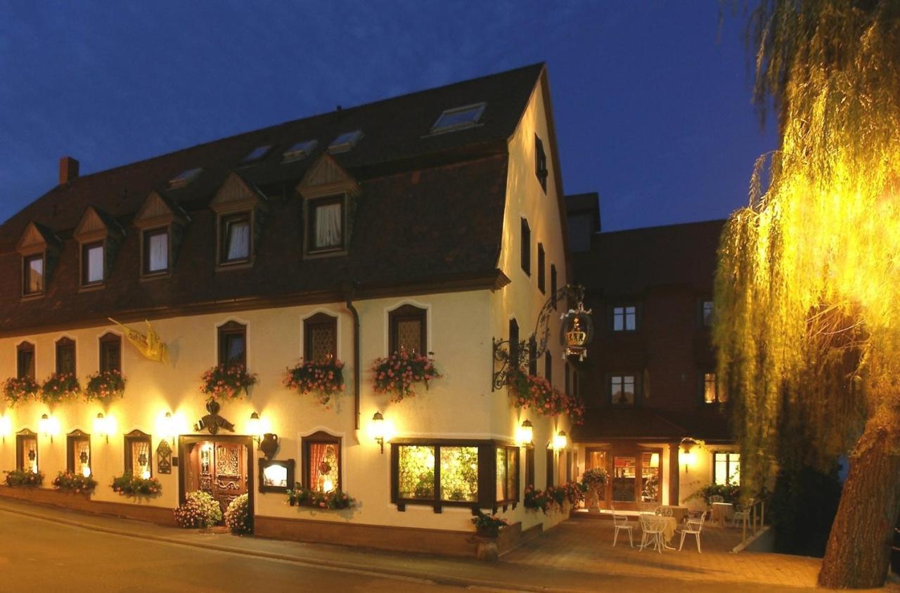 Hotel Krone Laudenbach  Eksteriør billede